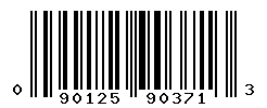 UPC barcode number 090125903713