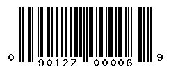 upc 090127000069 barcode image