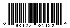 UPC barcode 090127011324