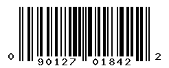 UPC barcode number 090127018422