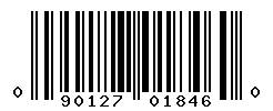 UPC barcode number 090127018460