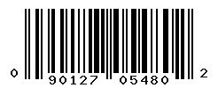 UPC barcode 090127054802