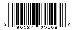 UPC barcode 090127055069