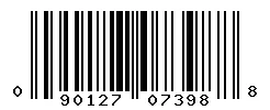 UPC barcode 090127073988