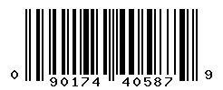 UPC barcode 090174405879