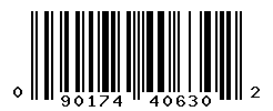 UPC barcode number 090174406302