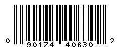 UPC barcode 090174406302