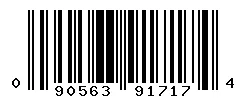 UPC barcode 090563917174