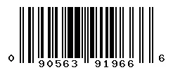 UPC barcode 090563919666