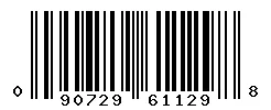 UPC barcode 090729611298