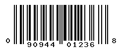 upc 090944012368 barcode image
