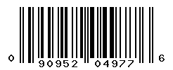 UPC barcode number 090952049776