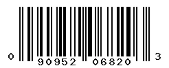 090952068203 barcode