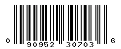 UPC barcode 090952307036