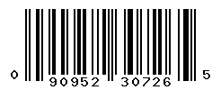 UPC barcode number 090952307265