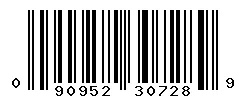 UPC barcode 090952307289