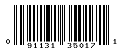 UPC barcode number 091131350171