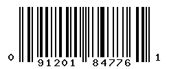 upc 091201847761 barcode image