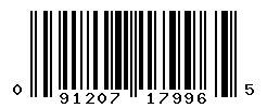 UPC barcode number 091207179965 lookup