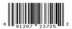 upc 091207237252 barcode image