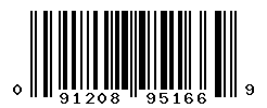 UPC barcode number 091208951669