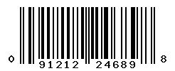 UPC barcode number 091212246898