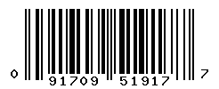 UPC barcode number 091709519177