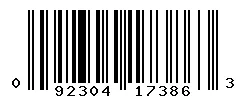 092304173863 barcode