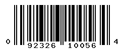 upc 092326100564 barcode image