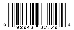 UPC barcode 092943337794
