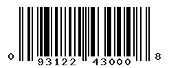 upc 093122430008 barcode image