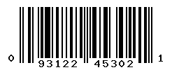 UPC barcode number 093122453021