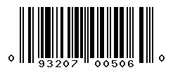 upc 093207005060 barcode image