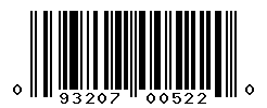 upc 093207005220 barcode image