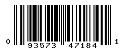 UPC barcode number 093573471841