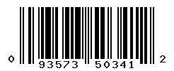 UPC barcode number 093573503412