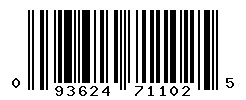 upc 093624711025 barcode image