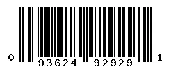 093624929291 barcode