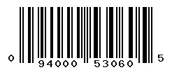 094000530605 barcode