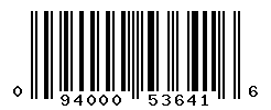 upc 094000536416 barcode image