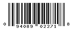 UPC barcode number 094089022718