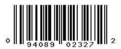 UPC barcode number 094089023272