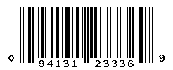 UPC barcode number 094131233369