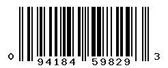 upc 094184598293 barcode image