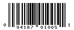 UPC barcode 094187010051