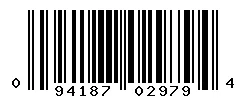 UPC barcode 094187029794