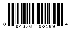 upc 094376901894 barcode image