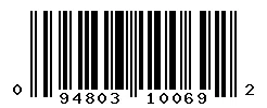 UPC barcode 094803100692