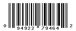 UPC barcode 094922794642