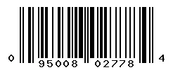 UPC barcode 095008027784